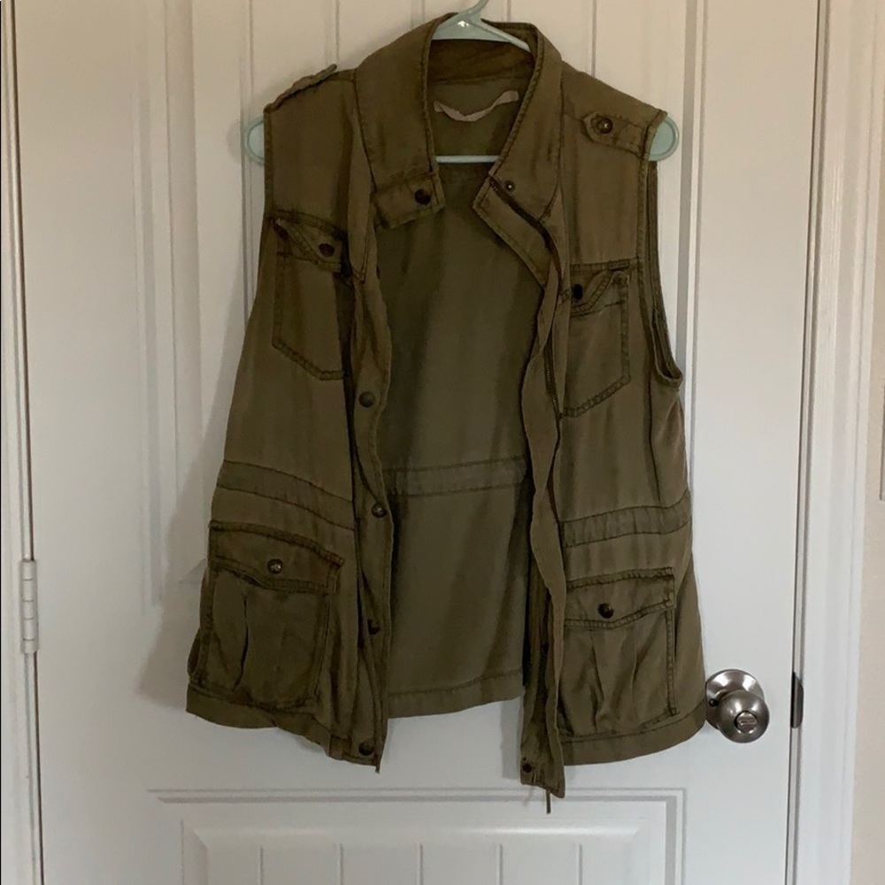 green vest